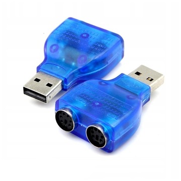 АДАПТЕР 2xPS2 КЛАВИАТУРА + PS/2 МЫШЬ PS2 на USB