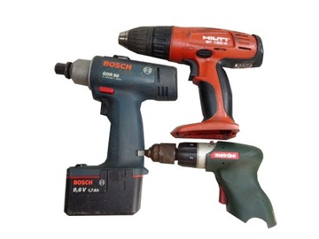 WKRĘTARKA KLUCZ UDAROWY HILTI BOSCH METABO KOMPLET