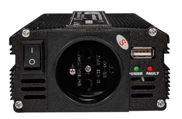 PRZETWORNICA PRĄDU SAMOCHODOWA SINUS 12V 600W HEX