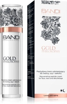 BANDI Gold Peptydowy Krem Twarz Szyja Dekolt 50ml