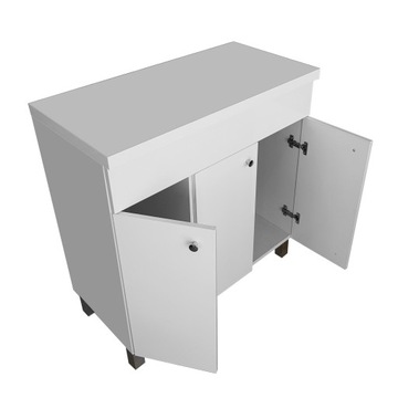Szafka z Blatem 80cm pod Umywalkę Nablatową | 24H
