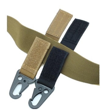 СУМКА С РУЧКОЙ EDC MOLLE РЕМЕНЬ КАРАБИН ЧЕРНЫЙ