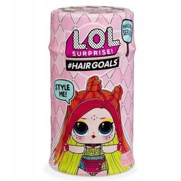 LOL SUPRISE HAIRGOALS LALKA z DŁUGIMI WŁOSAMI