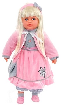 Кукла, как жив, говорит и поет в польском ребенке 60 см.