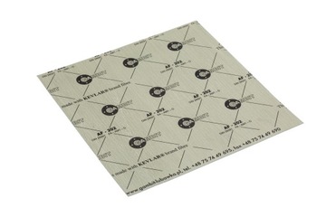 Materiał na uszczelki płyta GAMBIT AF-202 - 1mm - 50x50cm | 500x500x1mm
