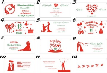 Pudełko na pieniądze pamiątka ŚLUB Prezent Chrzest