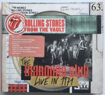 THE ROLLING STONES From the vault DVD+CD FOLIA
