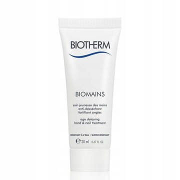 BIOTHERM BIOMAINS CREAM KREM PRZECIWSTARZENIOWY DO RĄK 20 ML