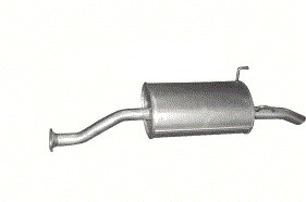 Tłumik końcowy Honda Civic 1,4+1,6 01-05r.sedan
