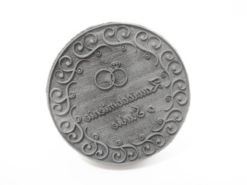stempel guma prezent logo firma pieczątka r 100 mm