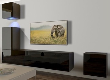 Meblościanka ścianka zestaw Salonu HEMNES N15 1A