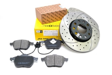 СПОРТИВНЫЕ 288мм диски+колодки ПЕРЕДНИЕ VW PASSAT B5