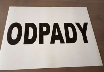 МАГНИТ ОТХОД 400Х300 ММ Табличка