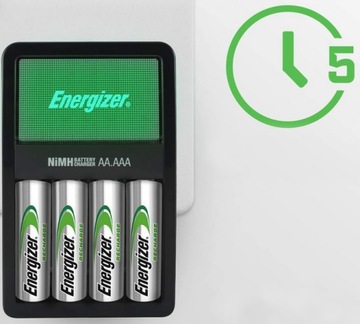 ЗАРЯДНОЕ УСТРОЙСТВО ENERGIZER + 4 АККУМУЛЯТОРА R6 AA 2000 мАч