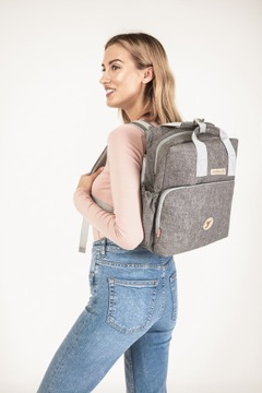 Сумка-рюкзак в коляску ДЛЯ МАМЫ, МНОГО КАРМАНОВ