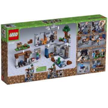 LEGO 21147 ПРИКЛЮЧЕНИЯ MINECRAFT НА МАТЬ-РОКЕ