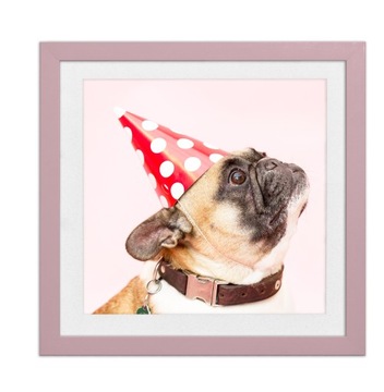 Италия квадратная фоторамка 30х30 антик + пассе