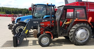 Фронтальный погрузчик WOL-MET TUR-2B 700кг 3-х секционный Euro-Ramka C-360 MF 255