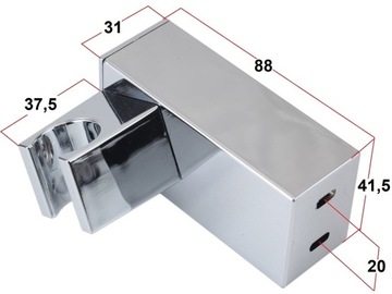 КВАДРАТНАЯ РУЧКА ДЛЯ ДУША