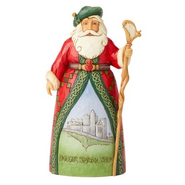 Celtyckie życzenia mikołaj figurka Jim Shore E