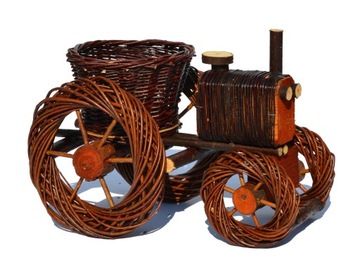 ECO-Kwietnik TRAKTOR Ozdoba ogrodowa WIKLINA