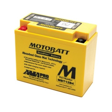 AKUMULATOR AGM MOTOBATT MBT12B4 11Ah 150A YT12BBS
