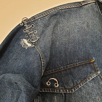 Kurtka męska jeansowa Zara L