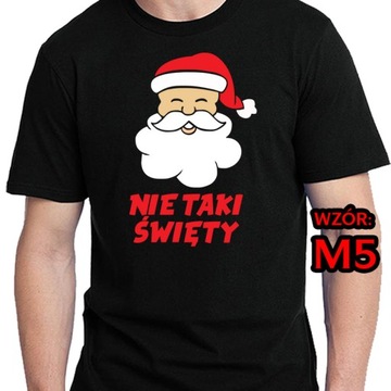 Новогодняя футболка Дед Мороз в подарок Олени 134