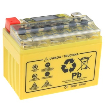 ЖК-БАТАРЕЯ 4 Ач, 12 В, квадроцикл 50 70 90 110 125