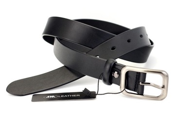 РЕМЕНЬ КОЖАНЫЙ ЖЕНСКИЙ 3 см КОЖАНЫЙ черный F