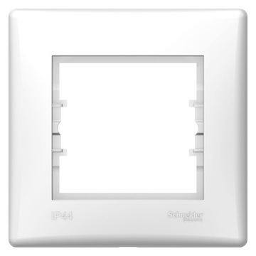SCHNEIDER SEDNA RAMKA 1-KROTNA BIAŁA IP44