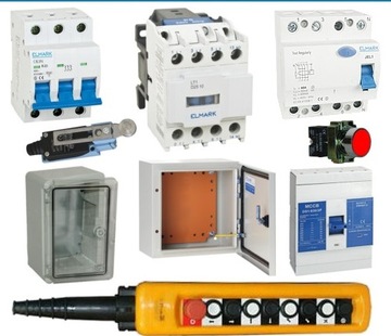 Przycisk Sterowniczy Zielony NO fi-22 IP65 ELMARK