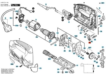 ЛОБЗИЛЬНЫЙ ВАЛИК BOSCH PST 700 750 800 900 1000 18