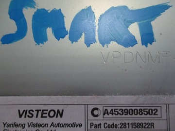 CD-магнитола Smart ForTwo A4539008502