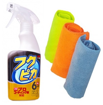 SOFT99 FUKUPIKA SPRAY PŁYNNY WOSK QUICK DETAILER