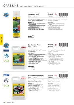 #TOKO ECO TEXTILE PROOF пропитка мембран Gore-Tex