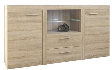 Komoda RUMBA 2F2S Dąb sonoma