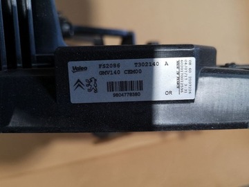 CITROEN PEUGEOT C5 III 407 508 9804778380 ORIGINÁLNÍ