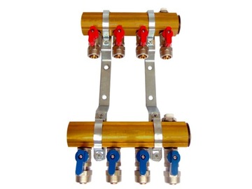ROZDZIELACZ 10 + ZAWORKI MINI PEX16