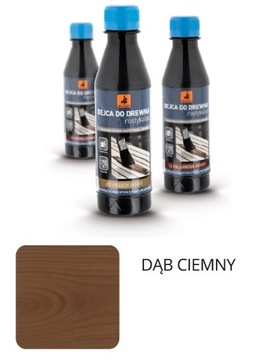 Bejca Do Drewna Rustykalna Dragon 0,2 l DĄB CIEMNY