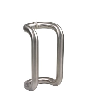 Uchwyt INOX drzwiowy 2-stronny 300 mm STAL NIERDZ.