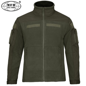 Мужская тактическая флисовая толстовка COMBAT MFH, теплая и удобная, оливковая L+Free