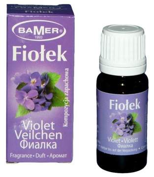 НАТУРАЛЬНОЕ ФИАЛКОВОЕ АРОМАТНОЕ МАСЛО 7МЛ