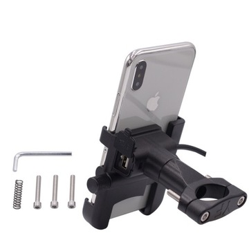 РУЧКА МОТОЦИКЛА + АЛЮМИНИЕВЫЙ USB 3.0 QC