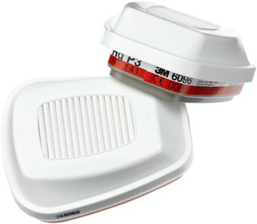 Filtropochłaniacz 3M 6096 HgP3 Rtęć,Chlor,Pył 2szt