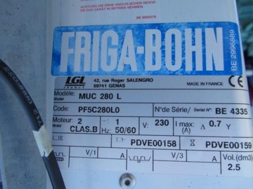 ВОЗДУШНЫЙ ОХЛАДИТЕЛЬ ИСПАРИТЕЛЬ МОЩНОСТЬ 3 кВт FRIGA-BOHN