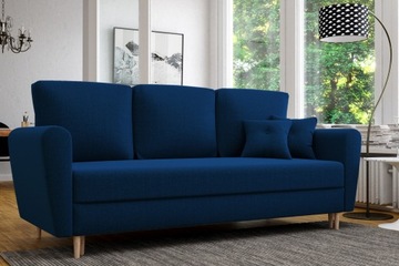 Kanapa sofa LAGOS rozkładana SPRĘŻYNY skandynawska