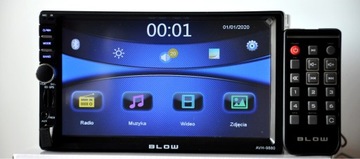 АВТОМОБИЛЬНОЕ РАДИО BLOW 2DIN ЕВРОПЕЙСКИЕ КАРТЫ GPS SD USB