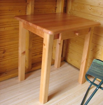 MASYWNY stół kuchenny 70x50 z szufladą KOLORY