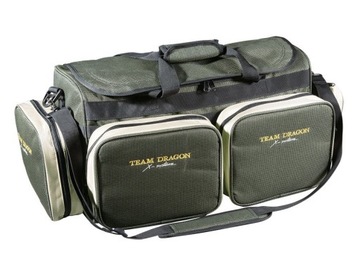 TEAM DRAGON X-SYSTEM SUPER TORBA PODRÓŻNA Z PRZYBORNIKAMI DLA WĘDKARZA